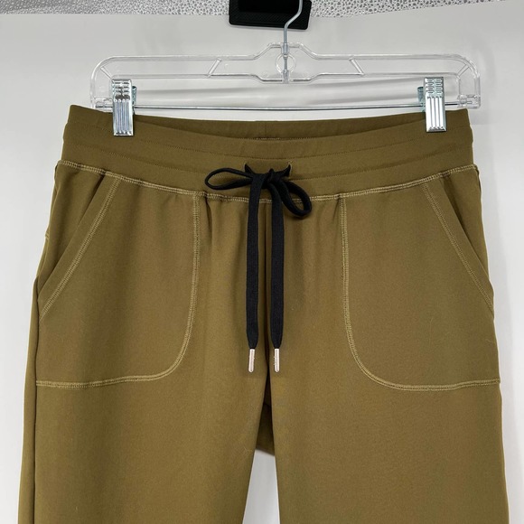 Zyia Active Unwind Jogger Women's Size S Olive Green Drawstring Perfect Pockets - Picture 4 of 9